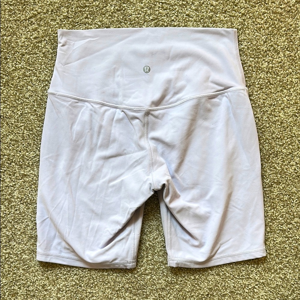lululemon Lavender Dew Align High-Waisted 8” Shorts